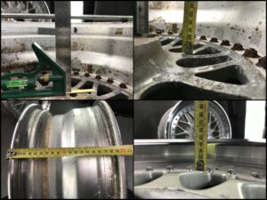 WORK EWING MESH 3 piece 16x7j +24 5x114.3 CB73 x4