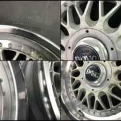WORK EWING MESH 3 piece 16x7j +24 5x114.3 CB73 x4