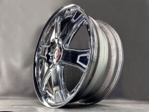 WORK LS 606 606 LS 3 piece 22x9j +54 22x9j +42 5x114.3 CB72 x4