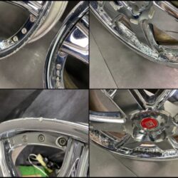 WORK LS 606 606 LS 3 piece 22x9j +54 22x9j +42 5x114.3 CB72 x4