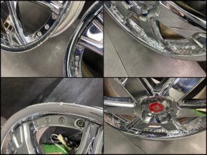 WORK LS 606 606 LS 3 piece 22x9j +54 22x9j +42 5x114.3 CB72 x4