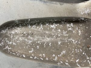 WORK LS 606 606 LS 3 piece 22x9j +54 22x9j +42 5x114.3 CB72 x4