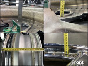 WORK LS 606 606 LS 3 piece 22x9j +54 22x9j +42 5x114.3 CB72 x4