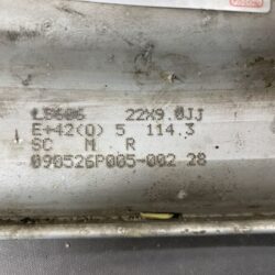 WORK LS 606 606 LS 3 piece 22x9j +54 22x9j +42 5x114.3 CB72 x4