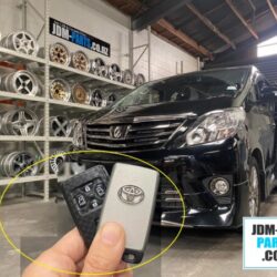 TOYOTA ALPHARD Smart Key fob 5 buttons Duplication and programming