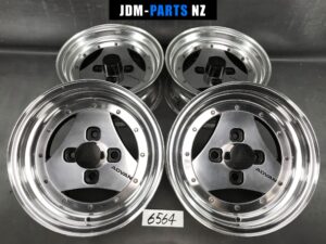 YOKOHAMA ADVAN A3A 3 piece with Original Caps