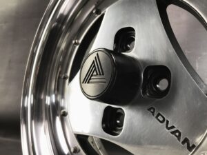 YOKOHAMA ADVAN A3A 3 piece with Original Caps 14x6j +6 4x114.3 CB