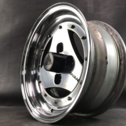 YOKOHAMA ADVAN A3A 3 piece with Original Caps 14x6j +6 4x114.3 CB