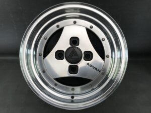 YOKOHAMA ADVAN A3A 3 piece with Original Caps 14x6j +6 4x114.3 CB