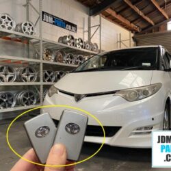 TOYOTA ESTIMA HYBRID SMART KEY Replacement and Key Cut