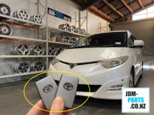 TOYOTA ESTIMA HYBRID SMART KEY Replacement and Key Cut