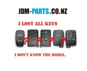 SUBARU LOST-ALL-KEYS