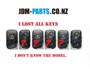 LEXUS LOST-ALL-KEYS