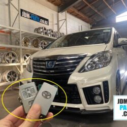 TOYOTA Alphard / Vellfire Hybrid Smart Key 5 Buttons model Duplication