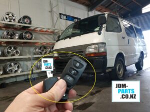 TOYOTA Hiace Aftermarket Alarm Remote Duplication