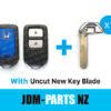  HONDA Genuine SMART Remote KEY Fob 3 Buttons Boot 313Mhz 72147-TAO-J01 ( Unlocked ) With New Uncut Blade » JDM-PARTS NZ