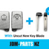 TOYOTA Prius ALPHA Genuine SMART Remote KEY 2Buttons( Unlocked) With New Uncut Blade » JDM-PARTS NZ