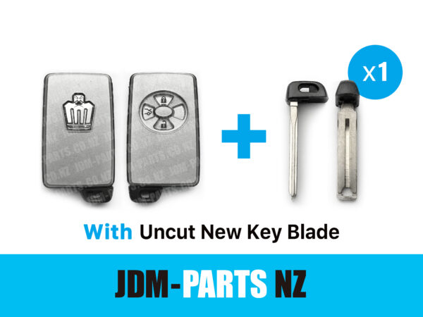 tm_crown_0500_3bb_1 TOYOTA CROWN Genuine SMART KEY Fob 3Buttons Boot 315Mhz 271451-0500 ( Unlocked ) With New Uncut Blade » NZ9.95 » JDM-PARTS NZ » JDM-PARTS NZ TOYOTA CROWN Genuine SMART KEY Fob 3Buttons Boot 315Mhz 271451-0500 ( Unlocked ) With New Uncut Blade » JDM-PARTS NZ