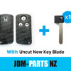 tm_honda_3bb MAZDA Genuine SMART KEY Fob 2 Buttons 315 Mhz 5WK43400A ( Unlocked ) With New Uncut Blade » NZ9.95 » JDM-PARTS NZ » JDM-PARTS NZ MAZDA Genuine SMART KEY Fob 2 Buttons 315 Mhz 5WK43400A ( Unlocked ) With New Uncut Blade » JDM-PARTS NZ