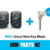  LEXUS Genuine SMART KEY Fob 3 Buttons Boot 001YUA 1020 14ADA-01 ( Unlocked ) With New Uncut Blade » JDM-PARTS NZ