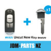 tm_maz_4bs MAZDA Genuine SMART KEY Fob 2 Buttons 315Mhz SKE13D-01 ( Unlocked ) With New Uncut Blade » JDM-PARTS NZ » JDM-PARTS NZ MAZDA Genuine SMART KEY Fob 2 Buttons 315Mhz SKE13D-01 ( Unlocked ) With New Uncut Blade » JDM-PARTS NZ