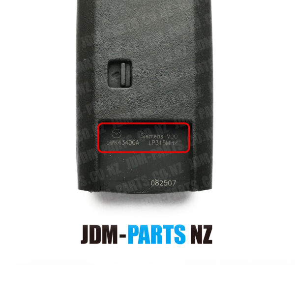 tm_maz_5WK43400A_2b MAZDA Genuine SMART KEY Fob 2 Buttons 315 Mhz 5WK43400A ( Unlocked ) With New Uncut Blade » NZ9.95 » JDM-PARTS NZ » JDM-PARTS NZ MAZDA Genuine SMART KEY Fob 2 Buttons 315 Mhz 5WK43400A ( Unlocked ) With New Uncut Blade » JDM-PARTS NZ