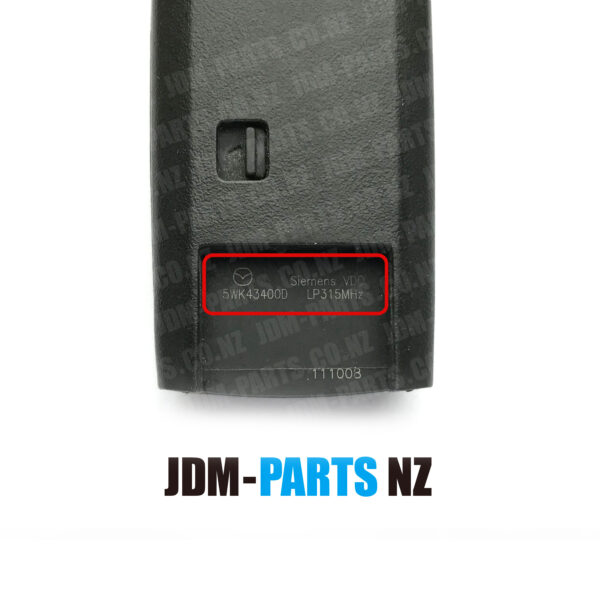 tm_maz_5WK43400D_2b MAZDA Genuine SMART KEY Fob 2 Buttons 315 Mhz 5WK43400D ( Unlocked ) With New Uncut Blade » NZ9.95 » JDM-PARTS NZ » JDM-PARTS NZ MAZDA Genuine SMART KEY Fob 2 Buttons 315 Mhz 5WK43400D ( Unlocked ) With New Uncut Blade » JDM-PARTS NZ