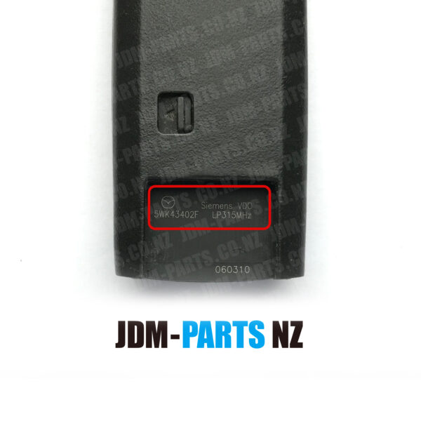 tm_maz_5WK43402F_3b_boot MAZDA Genuine SMART KEY Fob 3 Buttons Boot 315 Mhz 5WK43402F ( Unlocked ) With New Uncut Blade » NZ9.95 » JDM-PARTS NZ » JDM-PARTS NZ MAZDA Genuine SMART KEY Fob 3 Buttons Boot 315 Mhz 5WK43402F ( Unlocked ) With New Uncut Blade » JDM-PARTS NZ