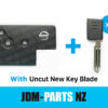 tm_nsn_card_3bb2_re NISSAN Genuine SMART CARD KEY Fob 4 Buttons 315Mhz ( Unlocked ) With New Uncut Blade » NZ9.95 » JDM-PARTS NZ » JDM-PARTS NZ NISSAN Genuine SMART CARD KEY Fob 4 Buttons 315Mhz ( Unlocked ) With New Uncut Blade » JDM-PARTS NZ