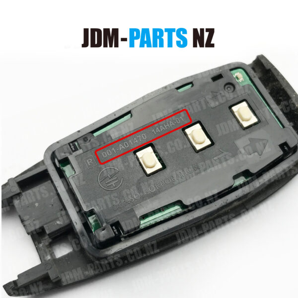 SUBARU Genuine SMART KEY Fob 3 Button Boot 312Mhz DENSO 001-A01470 14AHA-01 ( Unlocked ) With Uncut Blade - Image 2