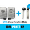  TOYOTA Prius ZVW30 Genuine SMART Remote KEY 2 Buttons( Unlocked ) With New Uncut Blade » JDM-PARTS NZ