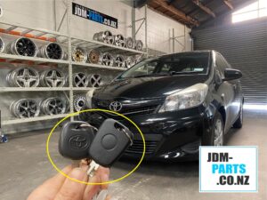 TOYOTA YARIS lost key