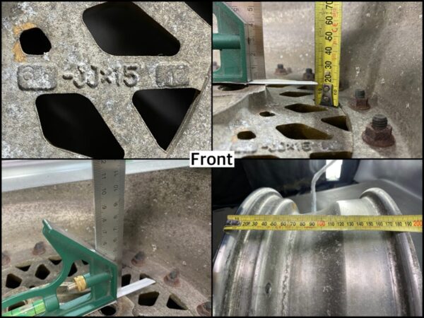 AUTO STRADA MESH Step Lip 3 piece 15x6.5j +15 / 15x7j +8 4x114.3 CB:73 x4 - Image 13