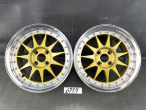 HARTGE JAPAN Type C 3 piece 15x7j +25 4x100 CB:57 x2