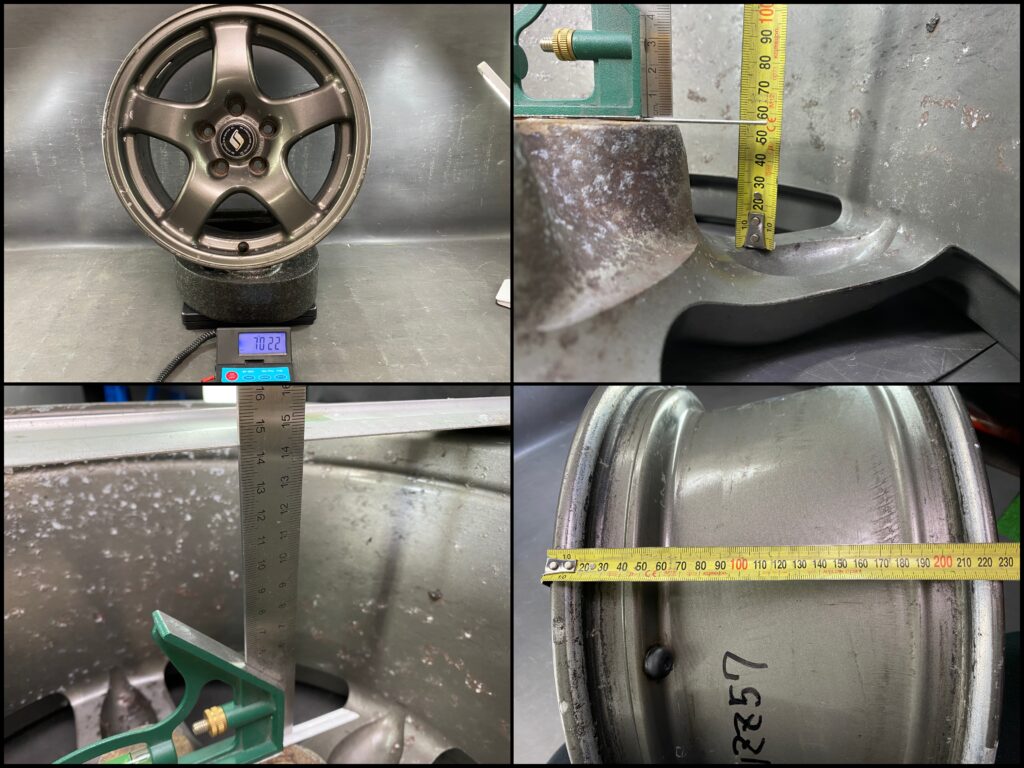 SKYLINE GT-R BNR32 R32 FORGED Alloy with Original Caps 16x8j