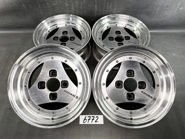 YOKOHAMA ADVAN A3A 3 piece 14x6j +6 4x114.3 CB » JDM-PARTS NZ