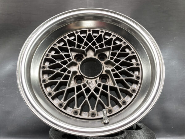 SSR SPEED STAR / STAR FORMULA MESH Step Lip 3 piece 15x6j +5 4x114.3 CB:73 x2 - Image 3