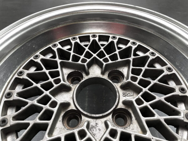 SSR SPEED STAR / STAR FORMULA MESH Step Lip 3 piece 15x6j +5 4x114.3 CB:73 x2 - Image 4