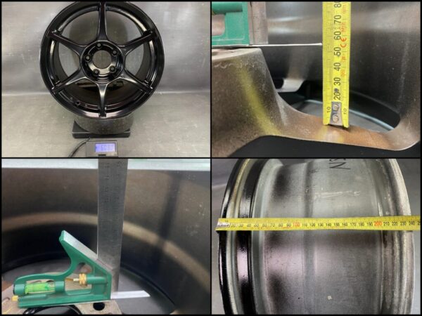 KOSEI JAPAN BUDDY CLUB P1 RACING 16x8.5j +27 5x114.3 CB:72 x2 - Image 9