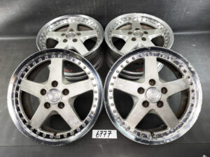 WORK EQUIP 3 piece Non welded 17x7j / 17x8j +47 5x114.3 CB