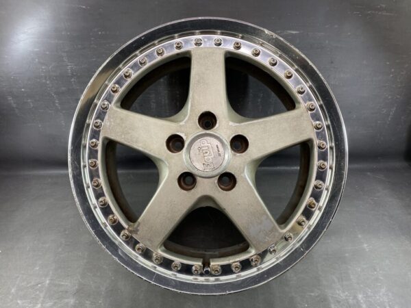 WORK EQUIP 05 With Original Caps 3 piece Non welded 17x7j / 17x8j +47 5x114.3 CB: 73 x4 - Image 6