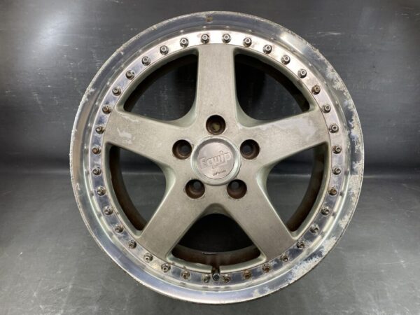 WORK EQUIP 05 With Original Caps 3 piece Non welded 17x7j / 17x8j +47 5x114.3 CB: 73 x4 - Image 7