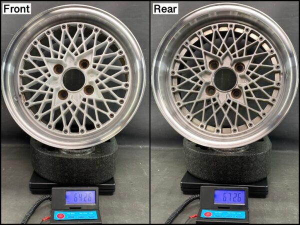 SSR FORMULA Reverse MESH Type D 3 piece 15x7.5j +32 / 15x8j +26 4x114.3 CB:74 x4 - Image 15