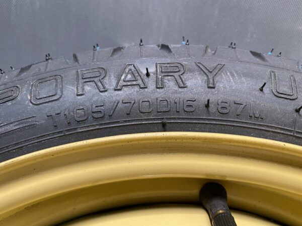 Spare tyre for TOYOTA PORTE NNP10 temper tyre Space saver With Screw - Image 4
