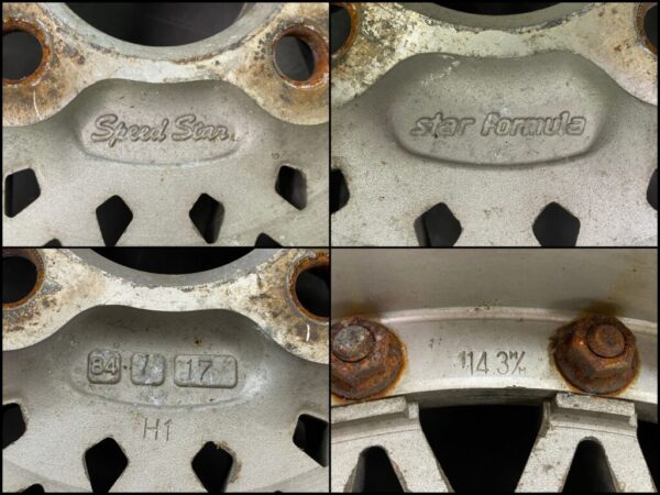 SSR SPEED STAR / STAR FORMULA Reverse Mesh 3 piece 15x7.5j -5 4x114.3 CB:74 x1 - Image 7