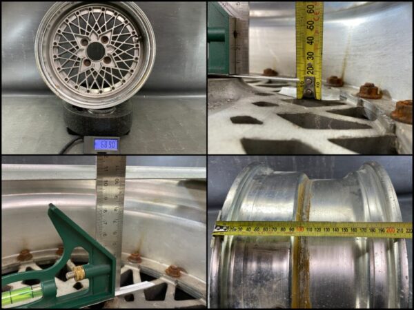 SSR SPEED STAR / STAR FORMULA Reverse Mesh 3 piece 15x7.5j -5 4x114.3 CB:74 x1 - Image 8