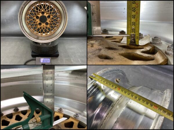 SSR SPEED STAR / STAR FORMULA Mesh Step Lip 3 piece 15x8j -3 5x114.3 CB:74 x1 - Image 10