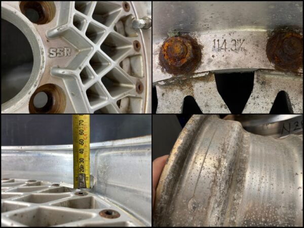 SSR SPEED STAR / STAR FORMULA Reverse Mesh 3 piece 14x7j +13 4x114.3 CB:74 x1 - Image 8