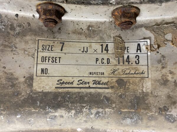 SSR SPEED STAR / STAR FORMULA Reverse Mesh Type A 3 piece 14x7j -1 4x114.3 CB:74 x1 - Image 7