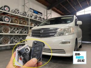 Toyota Alphard Replacement key